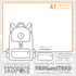 A1 Produit Taille Product Size THUMB - FROGandTOAD Créations
